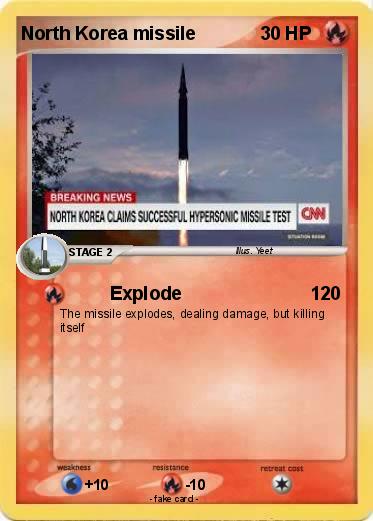 Pokemon North Korea missile