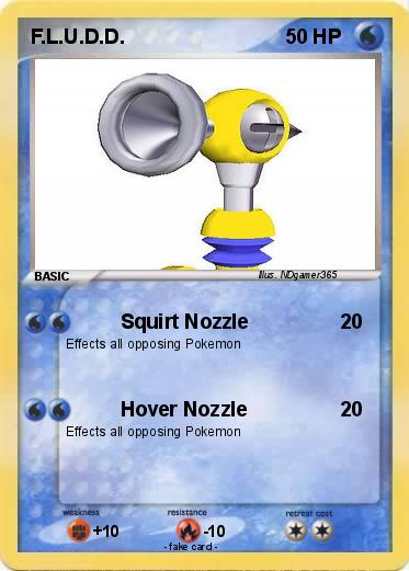 Pokemon F.L.U.D.D.