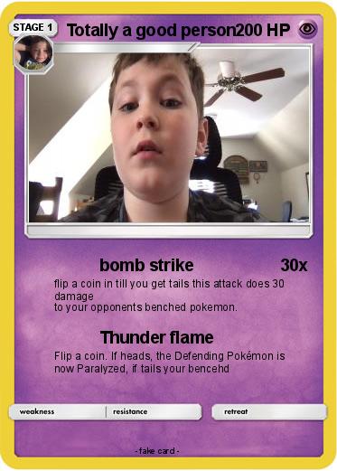 Pokemon Totally a good person