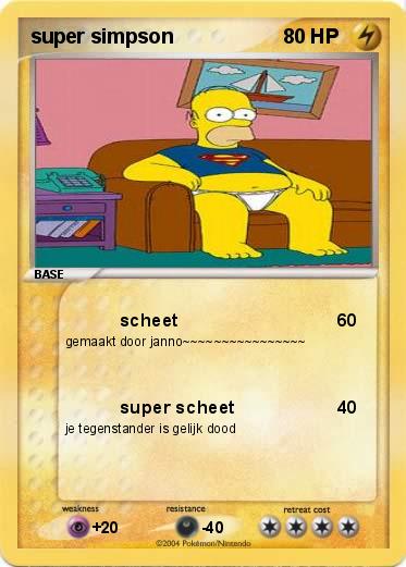 Pokemon super simpson