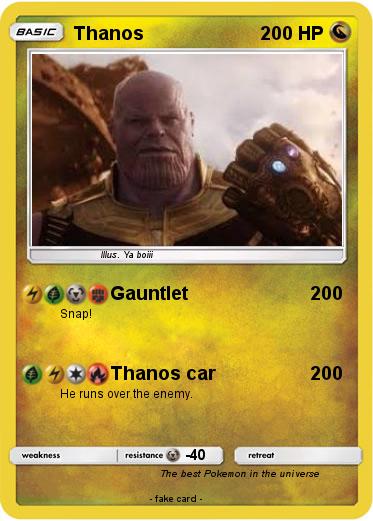 Pokemon Thanos