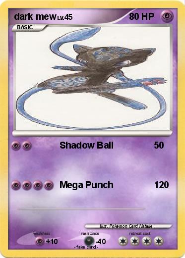 Pokemon dark mew