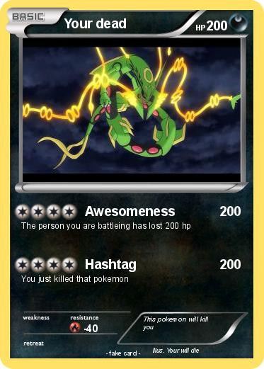 Pokemon Your dead