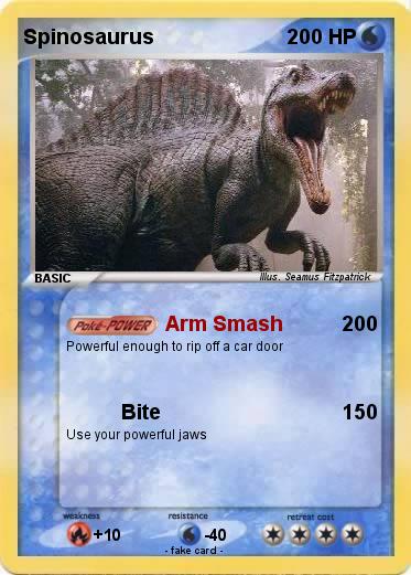 Pokemon Spinosaurus