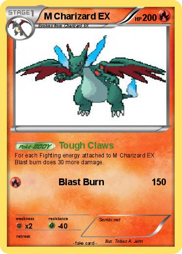 Pokemon M Charizard EX