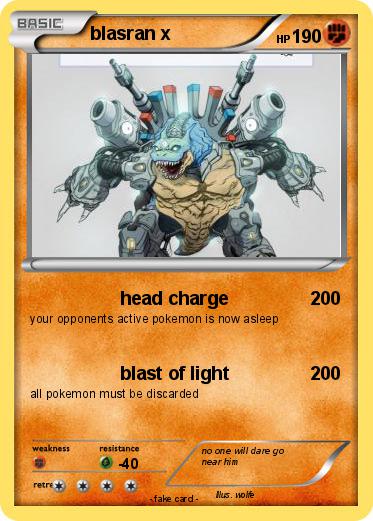 Pokemon blasran x
