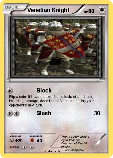 Pokemon Venetian Knight