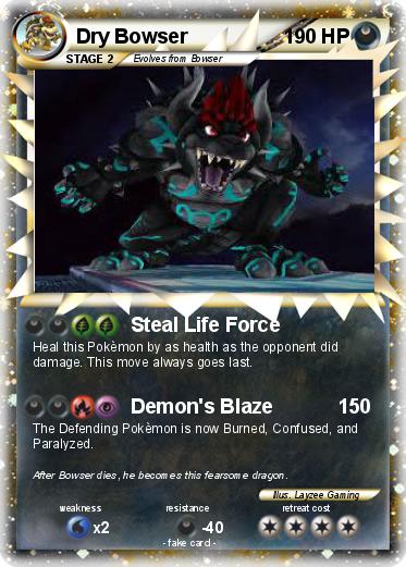 Pokemon Dry Bowser