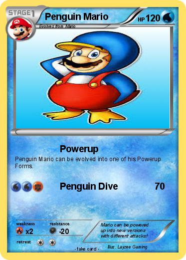 Pokemon Penguin Mario