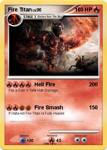 Pokemon Fire Titan
