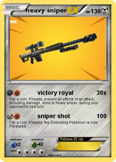 Pokemon heavy sniper