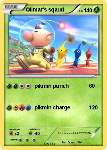 Pokemon Olimar's sqaud