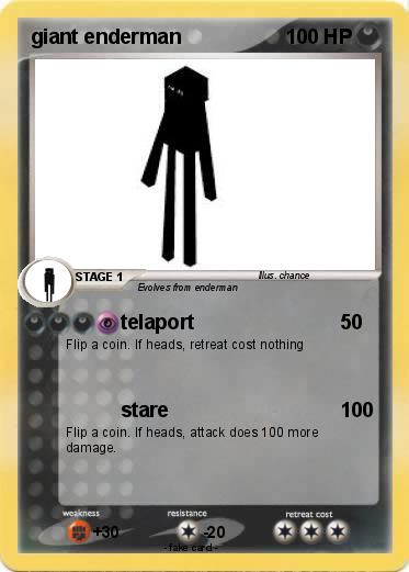 Pokemon giant enderman