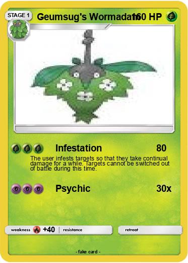 Pokemon Geumsug's Wormadam