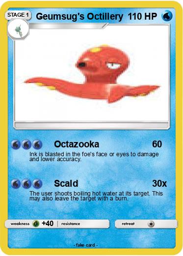 Pokemon Geumsug's Octillery