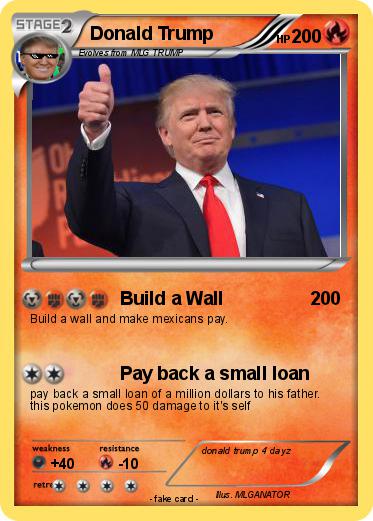 Pokemon Donald Trump