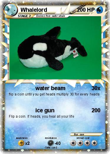 Pokemon Whalelord
