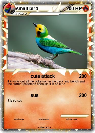 Pokemon small bird