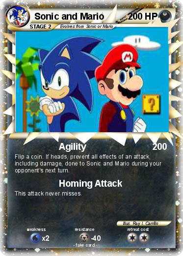 Pokemon Sonic and Mario