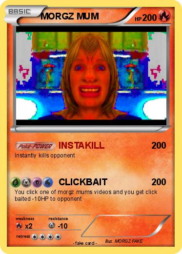 Pokemon MORGZ MUM