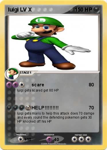 Pokemon luigi LV X