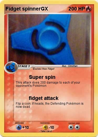 Pokemon Fidget spinnerGX