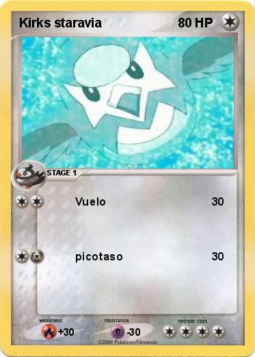 Pokemon Kirks staravia