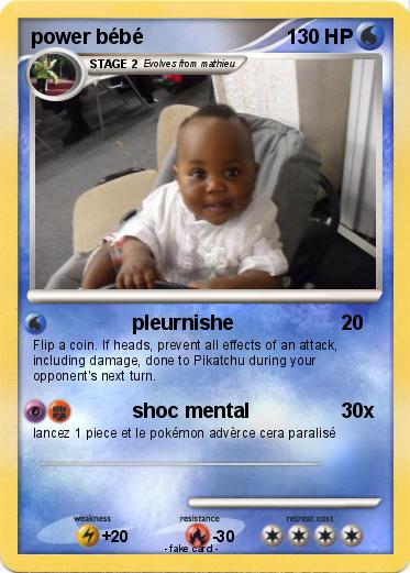 Pokemon power bébé