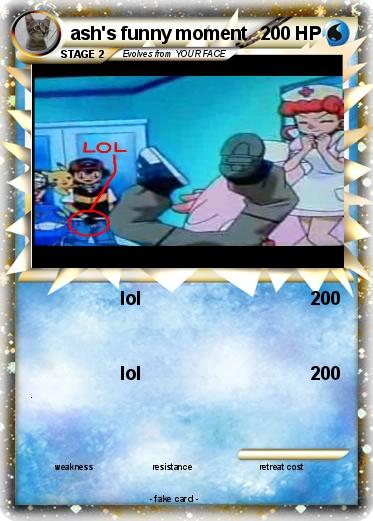 Pokemon ash's funny moment