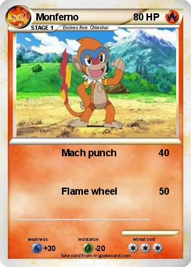 Pokemon Monferno