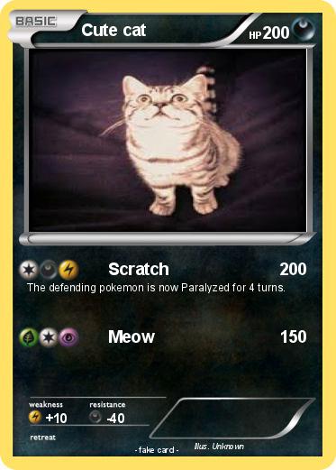 Pokemon Cute cat