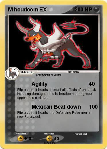 Pokemon M houdoom EX