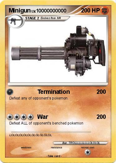 Pokemon Minigun