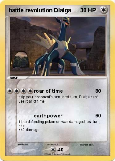 Pokemon battle revolution Dialga