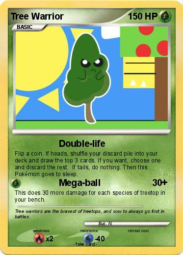 Pokemon Tree Warrior