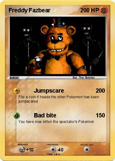 Pokemon Freddy Fazbear