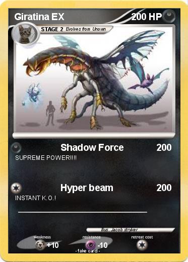 Pokemon Giratina EX
