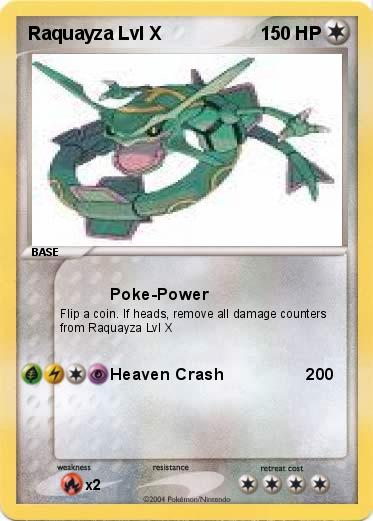 Pokemon Raquayza Lvl X