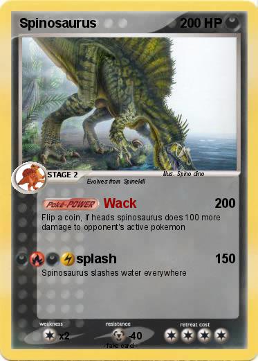 Pokemon Spinosaurus