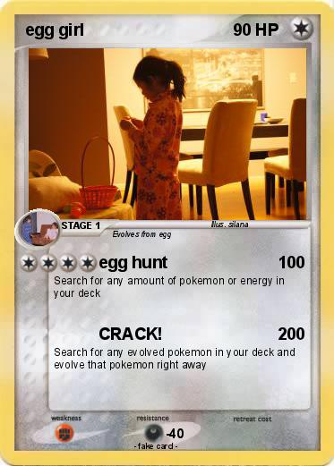 Pokemon egg girl