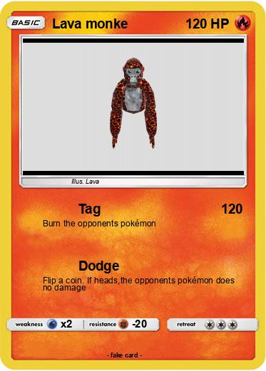 Pokemon Lava monke