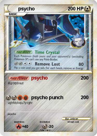 Pokemon psycho