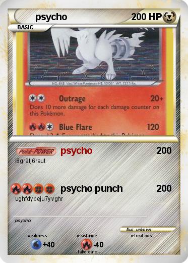 Pokemon psycho