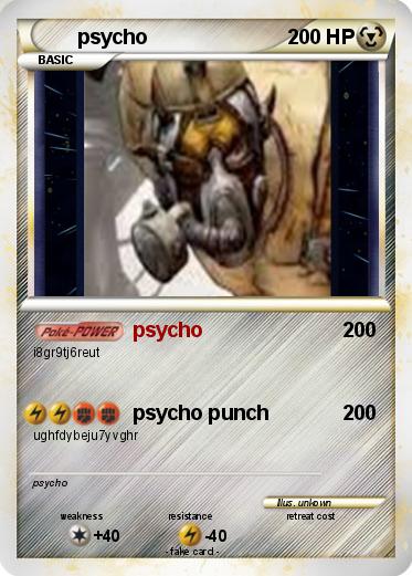 Pokemon psycho