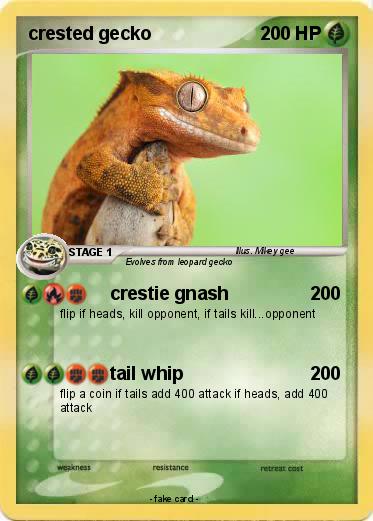 Pokemon crested gecko