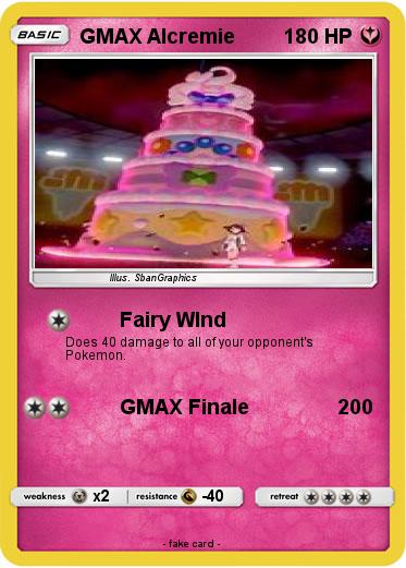 Pokemon GMAX Alcremie