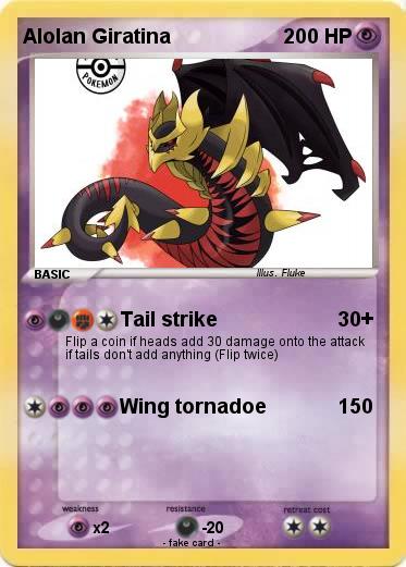 Pokemon Alolan Giratina