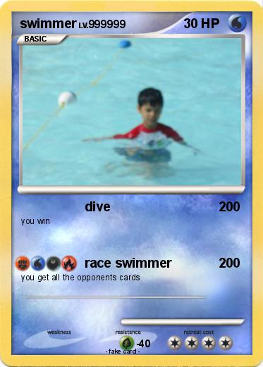 Pokemon swimmer