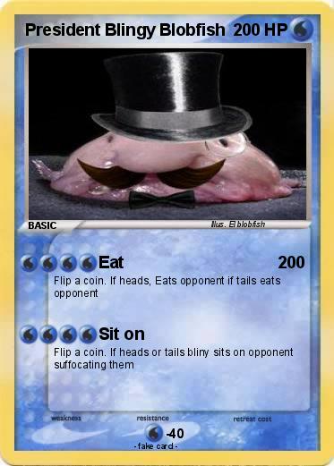 Pokemon President Blingy Blobfish