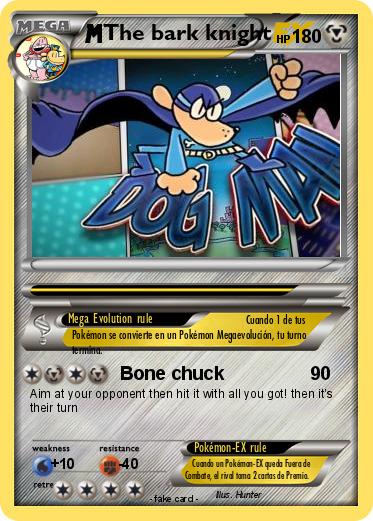 Pokemon The bark knight